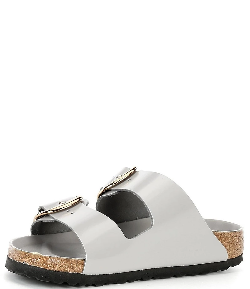 Birkenstock Women's Arizona Big Buckle Hardware High Shine Slide Sandals