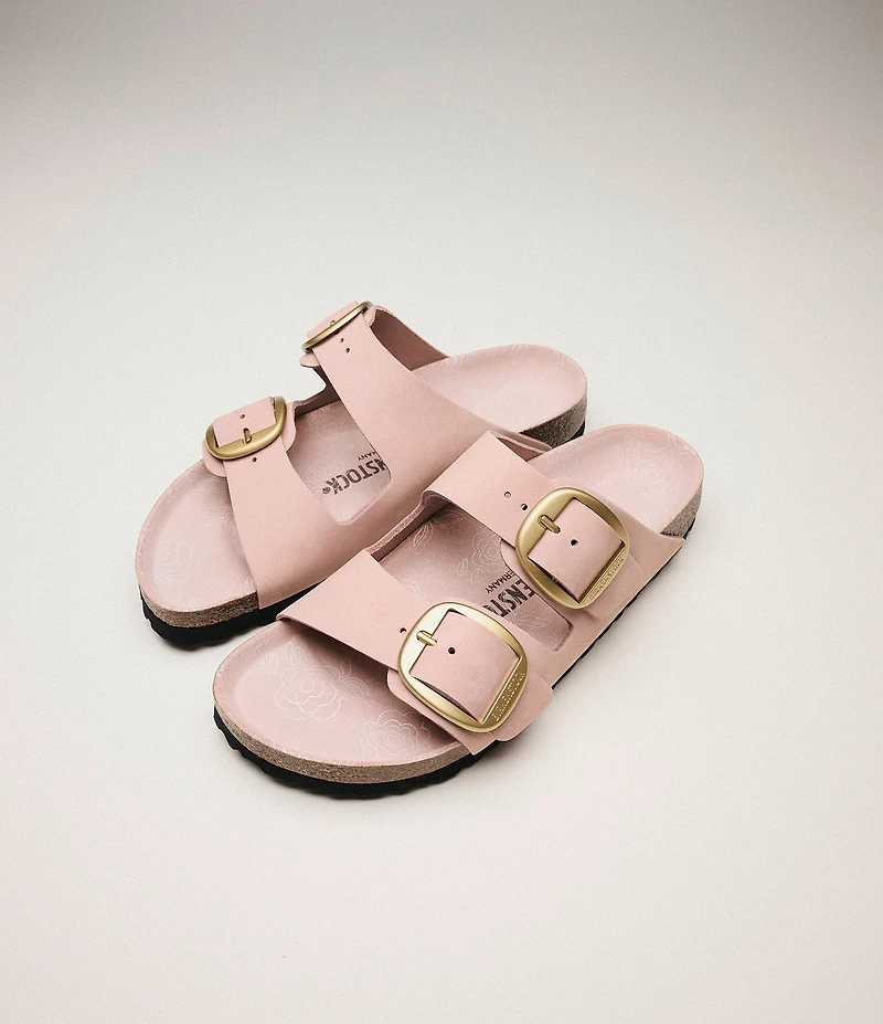 Birkenstock Women's Arizona Big Buckle Printed Footbed Slide Sandals