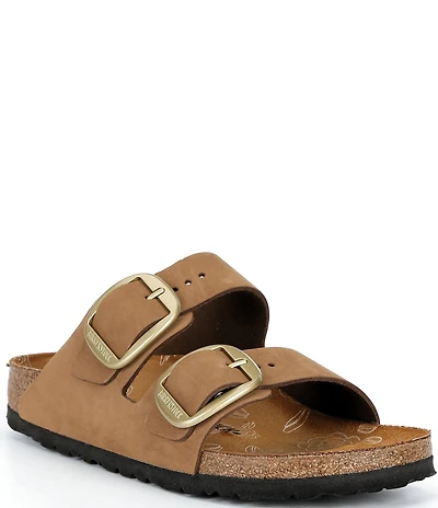 Birkenstock Women's Arizona Big Buckle Printed Footbed Slide Sandals
