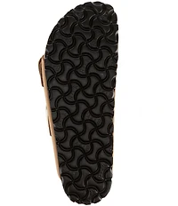Birkenstock Women's Arizona Big Buckle Printed Footbed Slide Sandals