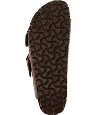 Birkenstock Women's Arizona Big Buckle Raffia Slide Sandals