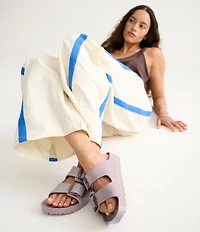 Birkenstock Women's Arizona EVA Clear Big Buckle Slide Sandals