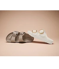 Birkenstock Women's Arizona EVA Clear Big Buckle Slide Sandals