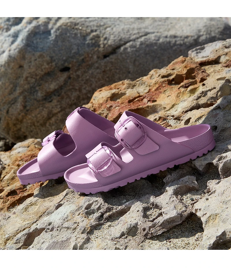 Birkenstock Women's Arizona EVA Clear Big Buckle Slide Sandals