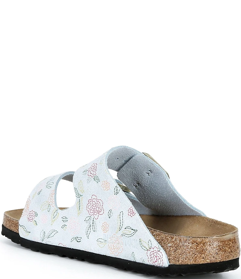Birkenstock Women's Arizona Flowers Slide Sandals