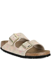 Birkenstock Women's Arizona Flowers Slide Sandals
