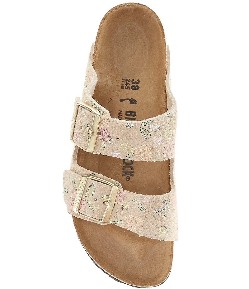 Birkenstock Women's Arizona Flowers Slide Sandals