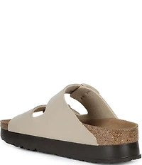 Birkenstock Women's Arizona Platform Flex Double Buckle Slide Sandals