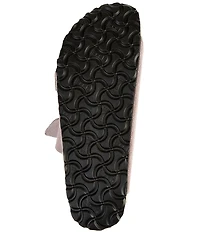 Birkenstock Women's Arizona Soft Footbed Velvet Suede Slide Sandals