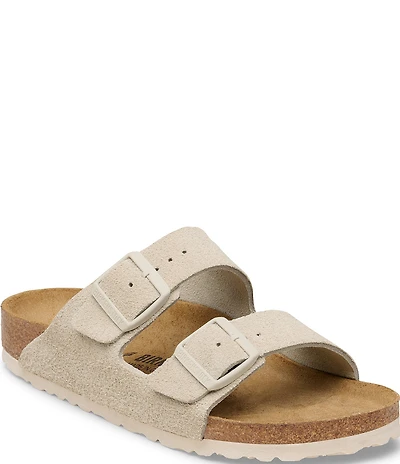 Birkenstock Women's Arizona Suede Banded Slide Sandals