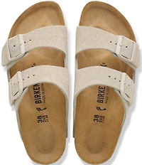 Birkenstock Women's Arizona Suede Banded Slide Sandals