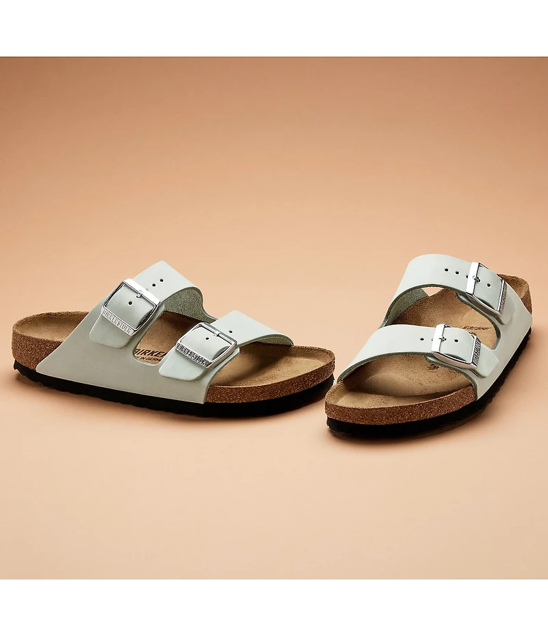 Birkenstock Women's Arizona Suede Banded Slide Sandals