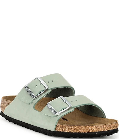 Birkenstock Women's Arizona Suede Banded Slide Sandals