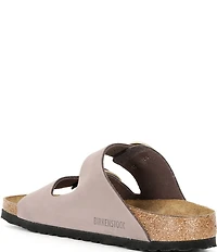 Birkenstock Women's Arizona Nubuck Big Buckle Hardware Slide Sandals