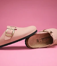 Birkenstock Women's Boston Big Buckle Nubuck Clogs