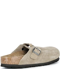 Birkenstock Women's Boston Braid Strap Suede Clogs