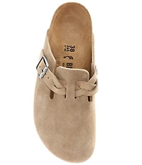 Birkenstock Women's Boston Braid Strap Suede Clogs