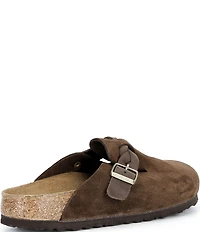 Birkenstock Women's Boston Braid Strap Suede Clogs
