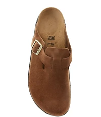 Birkenstock Papillio by Birkenstock Women's Boston Chunky Suede Platform Clogs
