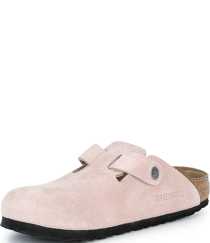 Birkenstock Women's Boston Suede Clogs