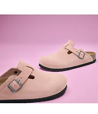 Birkenstock Women's Boston Suede Clogs