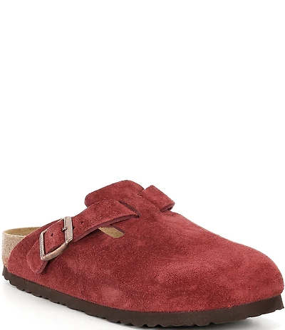 Birkenstock Women's Boston Suede Clogs
