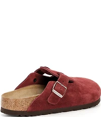 Birkenstock Women's Boston Suede Clogs