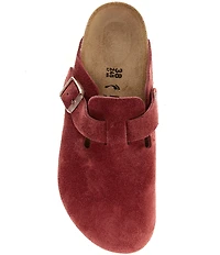 Birkenstock Women's Boston Suede Clogs