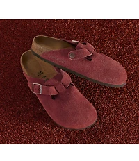 Birkenstock Women's Boston Suede Clogs