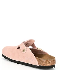 Birkenstock Women's Boston Suede Clogs