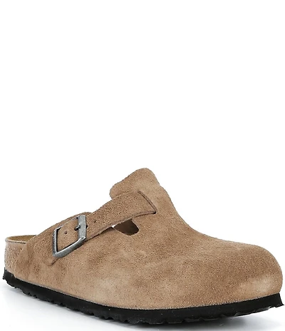 Birkenstock Women's Boston Suede Clogs