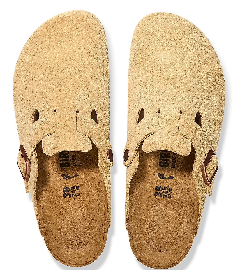 Birkenstock Women's Boston Suede Clogs