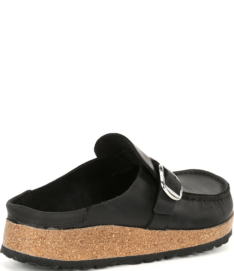 Birkenstock Women's Buckley Oiled Leather Clogs
