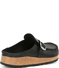 Birkenstock Women's Buckley Oiled Leather Clogs