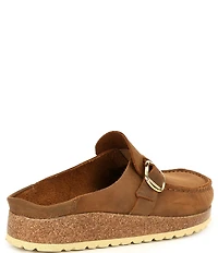 Birkenstock Women's Buckley Oiled Leather Clogs