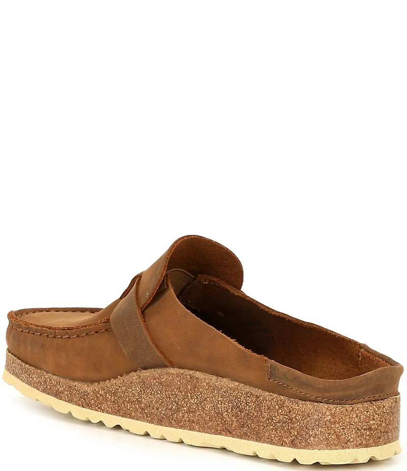 Birkenstock Women's Buckley Oiled Leather Clogs
