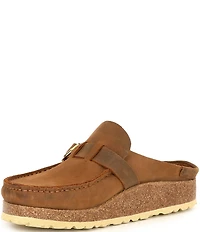 Birkenstock Women's Buckley Oiled Leather Clogs