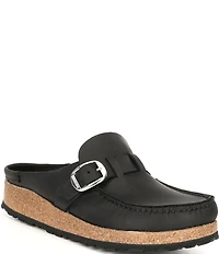 Birkenstock Women's Buckley Oiled Leather Clogs