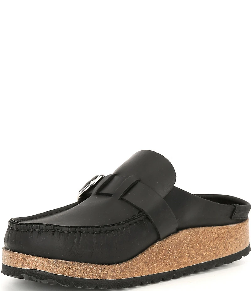 Birkenstock Women's Buckley Oiled Leather Clogs