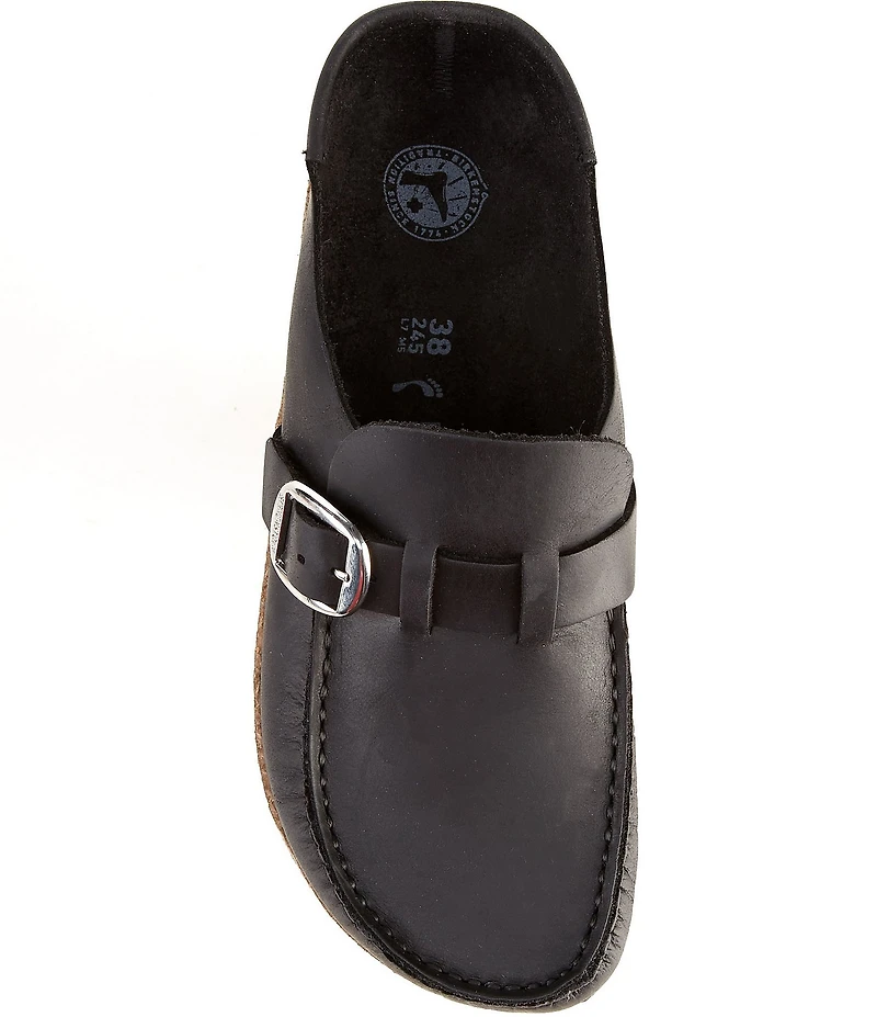 Birkenstock Women's Buckley Oiled Leather Clogs