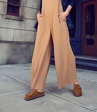 Birkenstock Women's Buckley Suede Shearling Clogs