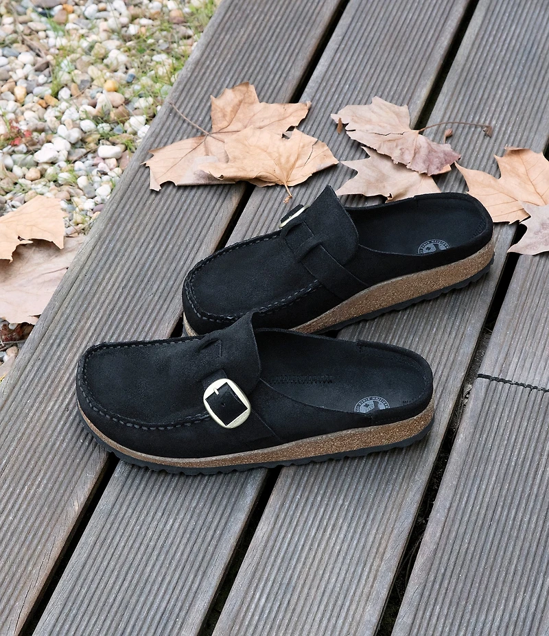 Birkenstock Women's Buckley Suede Clogs