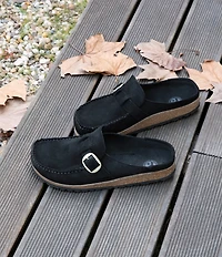 Birkenstock Women's Buckley Suede Clogs