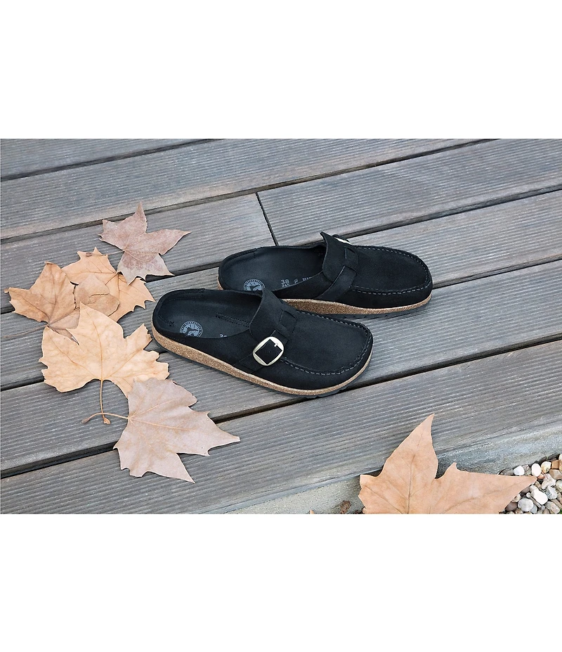 Birkenstock Women's Buckley Suede Clogs