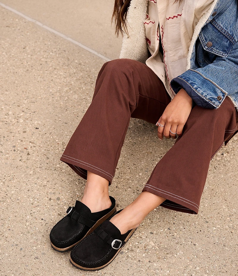 Birkenstock Women's Buckley Suede Clogs