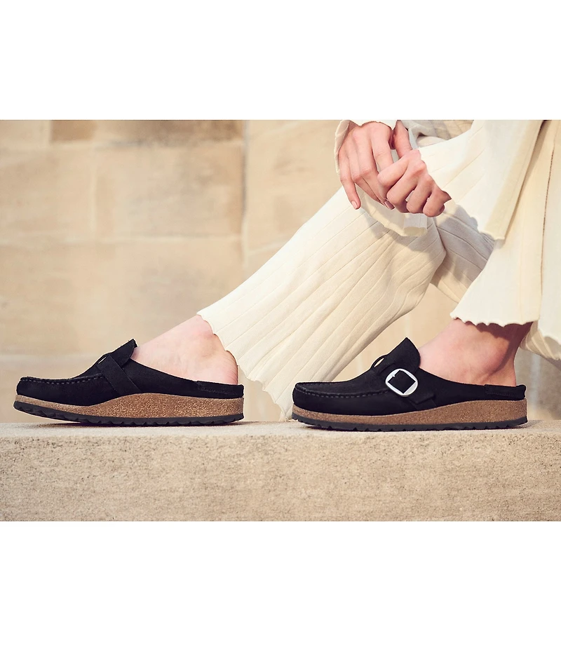 Birkenstock Women's Buckley Suede Clogs