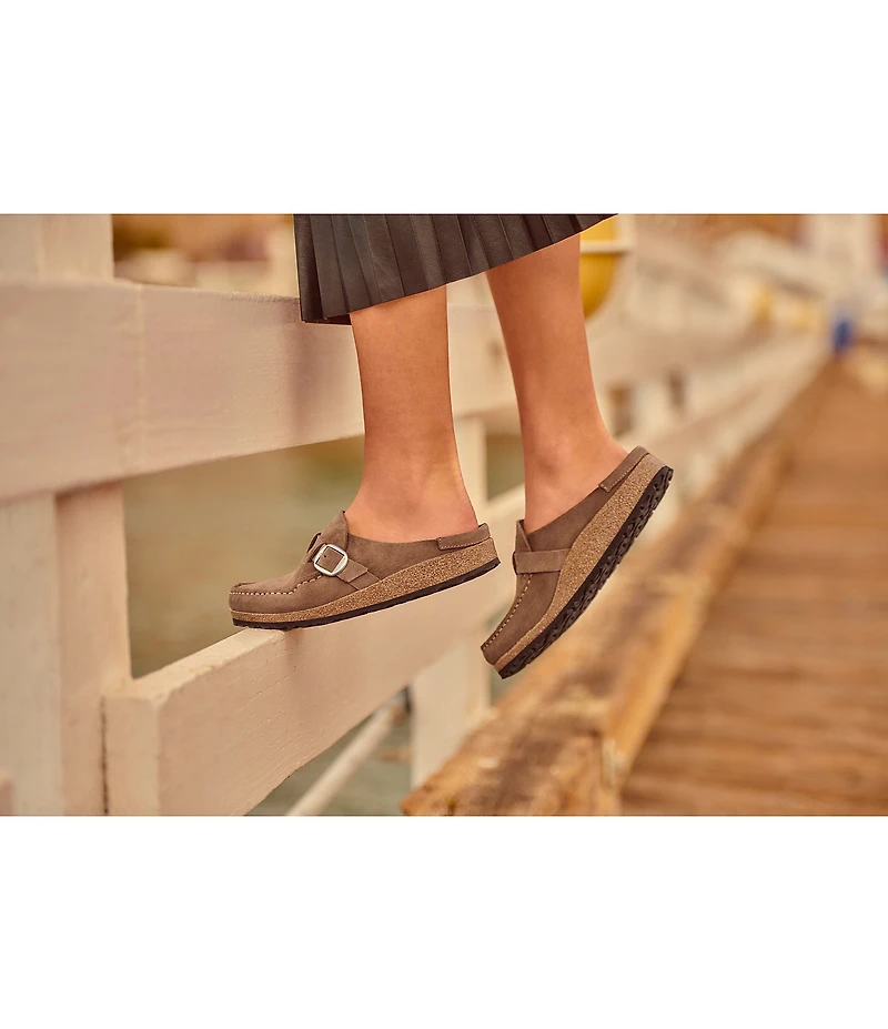 Birkenstock Women's Buckley Suede Clogs
