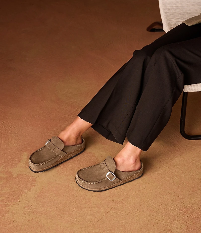 Birkenstock Women's Buckley Suede Clogs