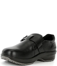 Birkenstock Women's Caris Pro Leather Slip-Resistant Slip On Sneakers