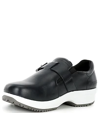 Birkenstock Women's Caris Pro Leather Slip-Resistant Slip On Sneakers
